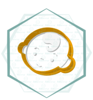 Jillbeesz Baby Boy Head Cookie Cutter
