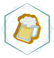 Jillbeesz Beer Mug Cookie Cutter